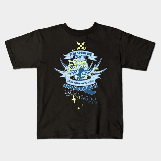 how to see... Kids T-Shirt by KanaHyde